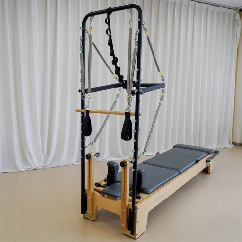 Korean Multi Wood Reformer Black Carbon Steel Half Trapeze