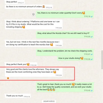 Real Customer Feedback on Jaalee Pilates Reformers