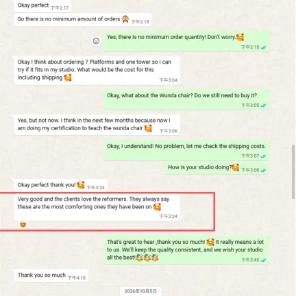 Real Customer Feedback on Jaalee Pilates Reformers